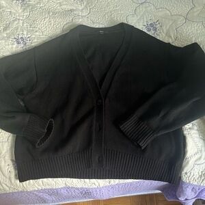 Uniqlo black cardigan